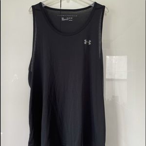 Under Armor THREADBORNE TankTop Color Black Size 2XL